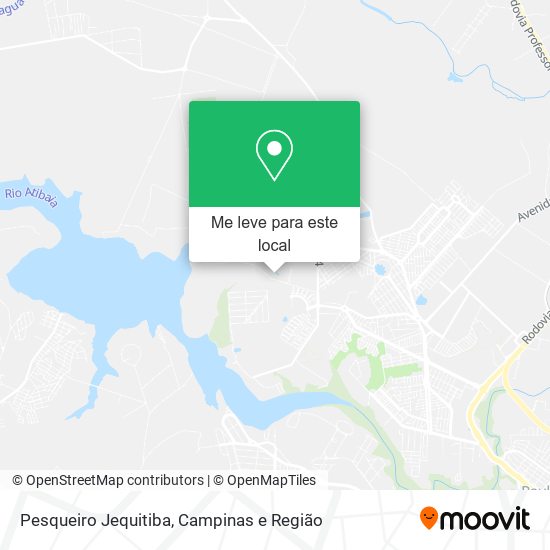 Pesqueiro Jequitiba mapa