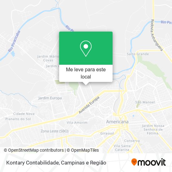 Kontary Contabilidade mapa