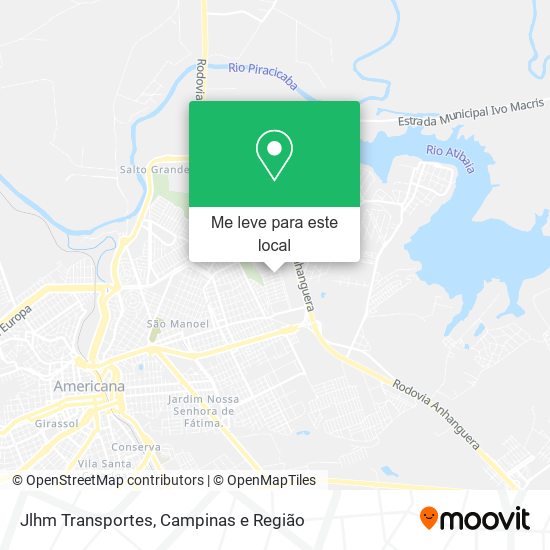 Jlhm Transportes mapa