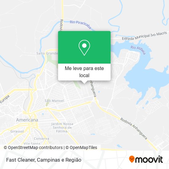 Fast Cleaner mapa