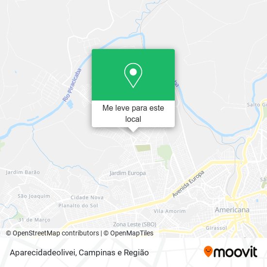 Aparecidadeolivei mapa