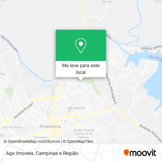 Ags Imoveis mapa