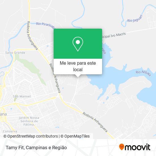 Tamy Fit mapa