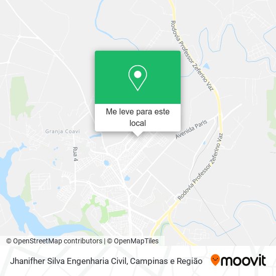 Jhanifher Silva Engenharia Civil mapa