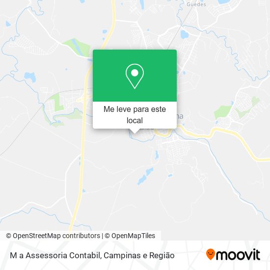 M a Assessoria Contabil mapa