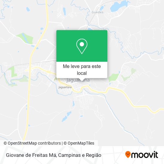 Giovane de Freitas Má mapa