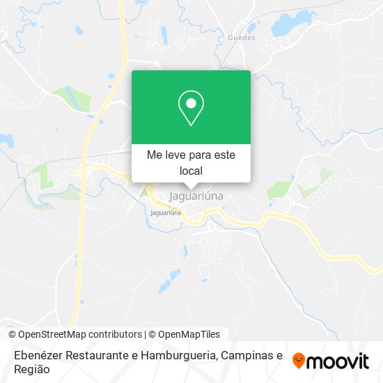 Ebenézer Restaurante e Hamburgueria mapa