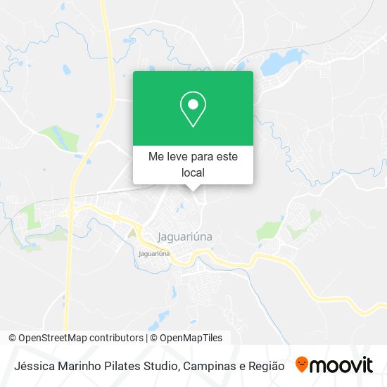 Jéssica Marinho Pilates Studio mapa