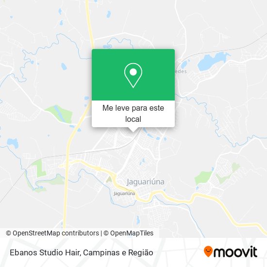 Ebanos Studio Hair mapa