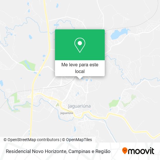 Residencial Novo Horizonte mapa