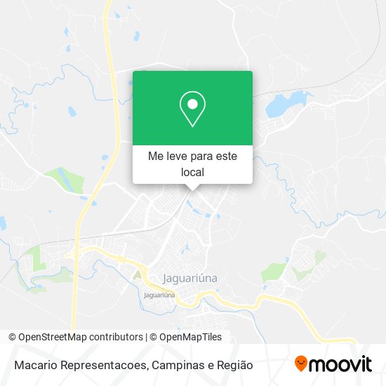 Macario Representacoes mapa