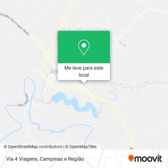 Via 4 Viagens mapa