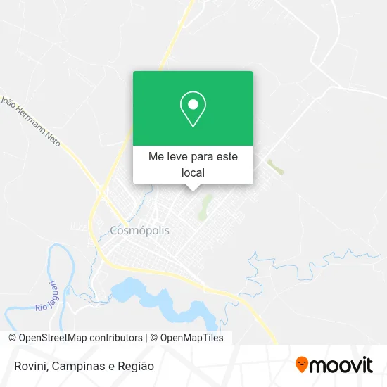 Rovini mapa