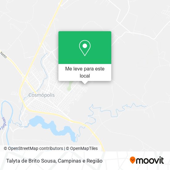 Talyta de Brito Sousa mapa