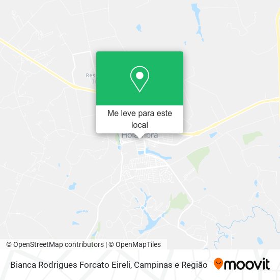 Bianca Rodrigues Forcato Eireli mapa