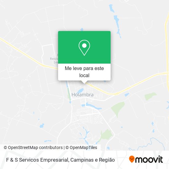 F & S Servicos Empresarial mapa