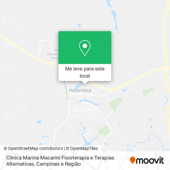 Clínica Marina Macarini Fisioterapia e Terapias Alternativas mapa