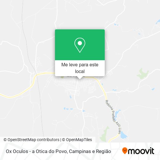 Ox Oculos - a Otica do Povo mapa