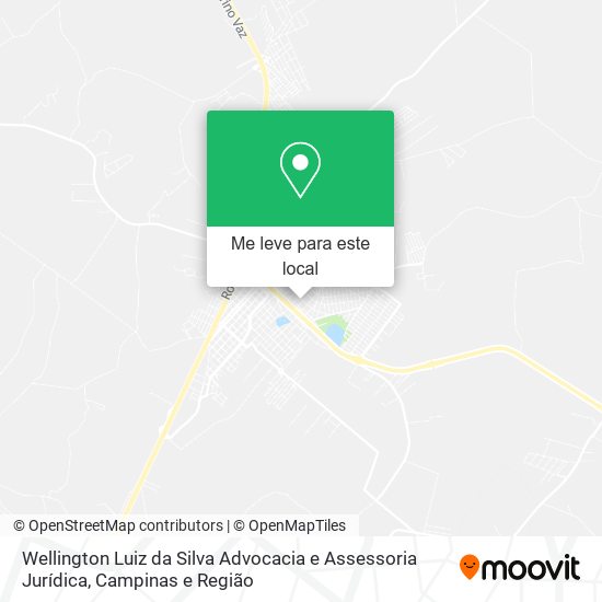 Wellington Luiz da Silva Advocacia e Assessoria Jurídica mapa