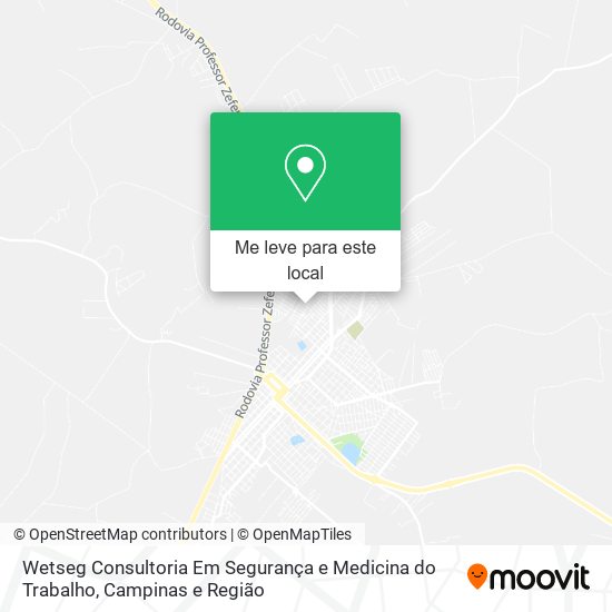 Wetseg Consultoria Em Segurança e Medicina do Trabalho mapa