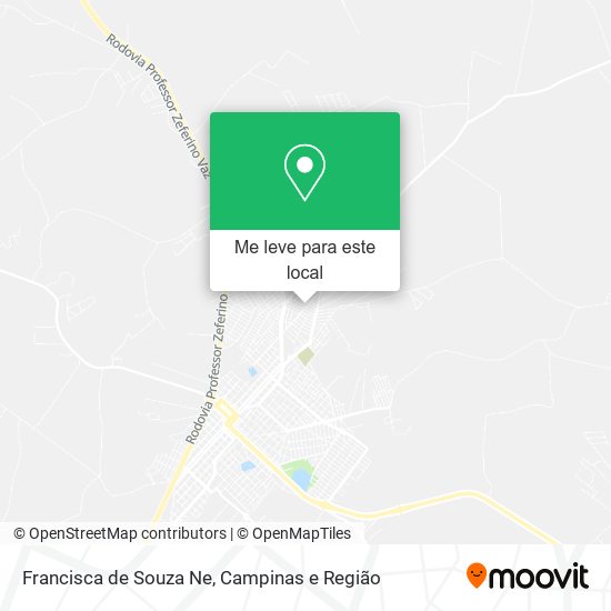 Francisca de Souza Ne mapa