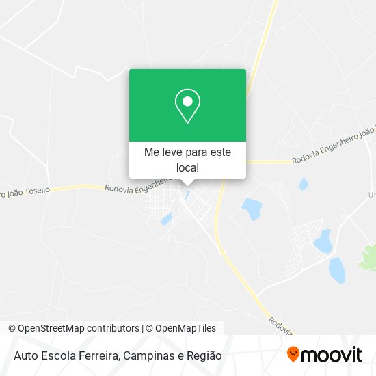 Auto Escola Ferreira mapa