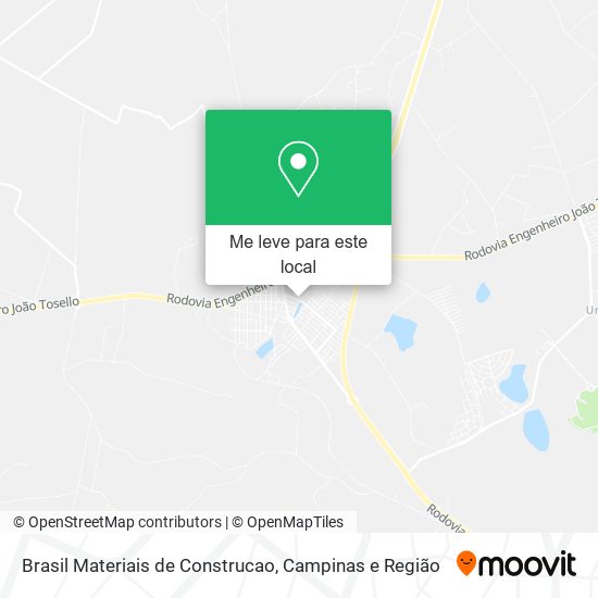 Brasil Materiais de Construcao mapa