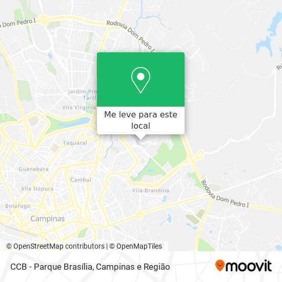CCB - Parque Brasília mapa