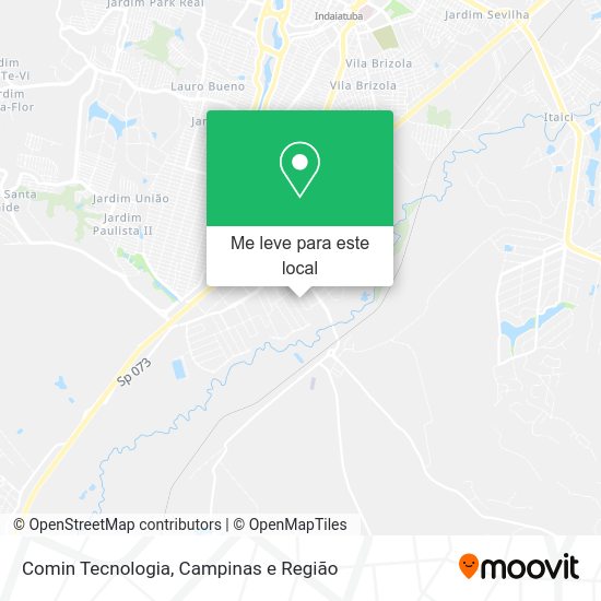 Comin Tecnologia mapa