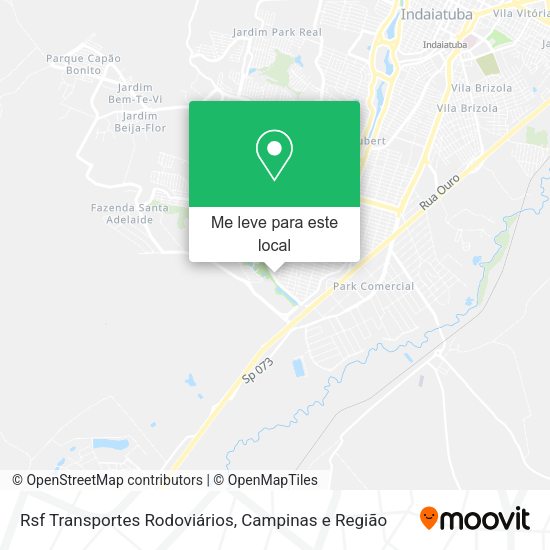 Rsf Transportes Rodoviários mapa