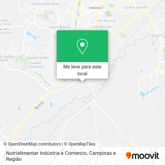 Nutrialimentar Indústria e Comercio mapa