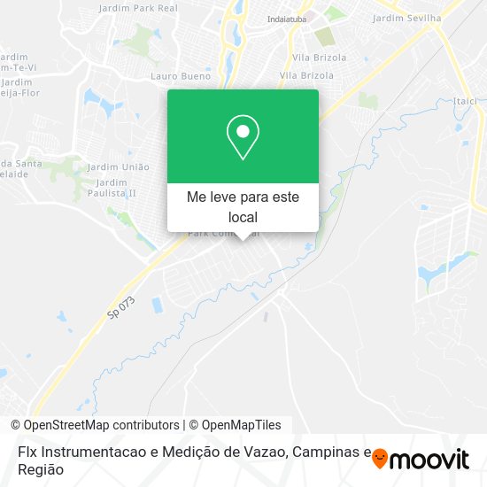 Flx Instrumentacao e Medição de Vazao mapa