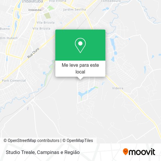 Studio Treale mapa