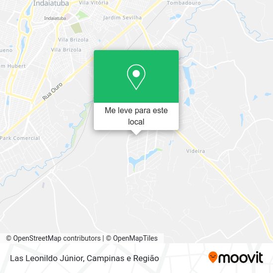 Las Leonildo Júnior mapa
