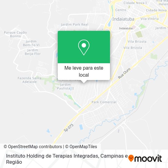 Instituto Holding de Terapias Integradas mapa