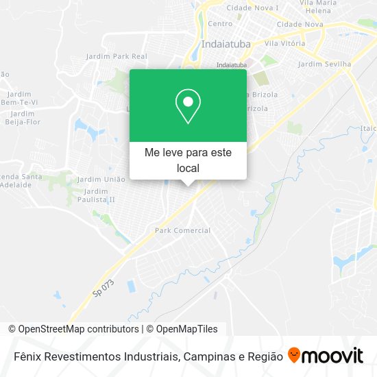 Fênix Revestimentos Industriais mapa