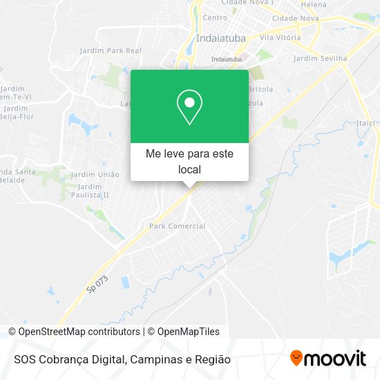 SOS Cobrança Digital mapa