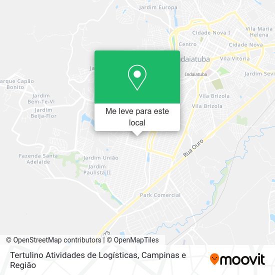 Tertulino Atividades de Logísticas mapa