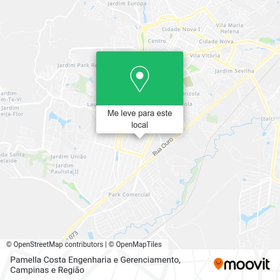 Pamella Costa Engenharia e Gerenciamento mapa