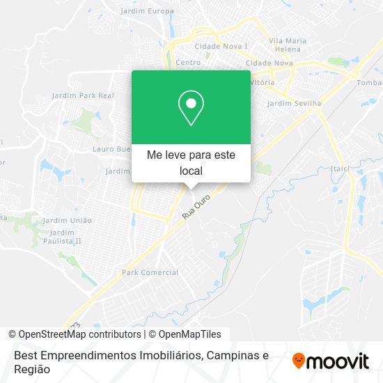 Best Empreendimentos Imobiliários mapa