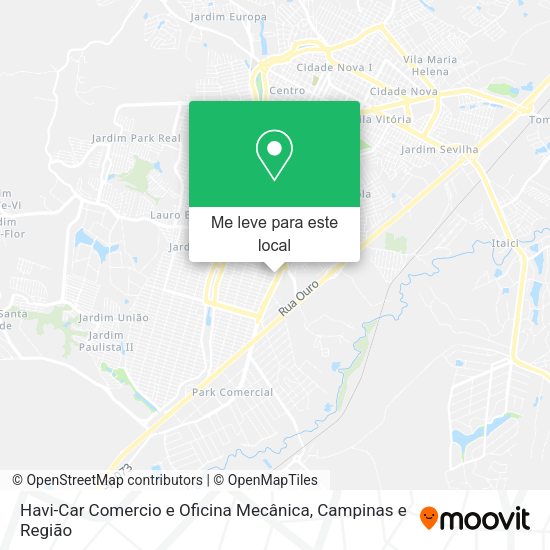 Havi-Car Comercio e Oficina Mecânica mapa
