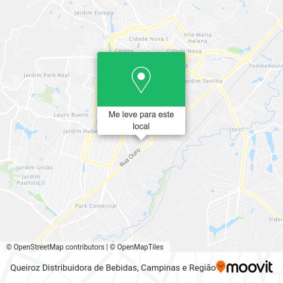 Queiroz Distribuidora de Bebidas mapa