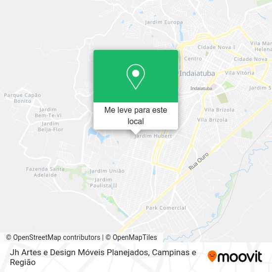 Jh Artes e Design Móveis Planejados mapa