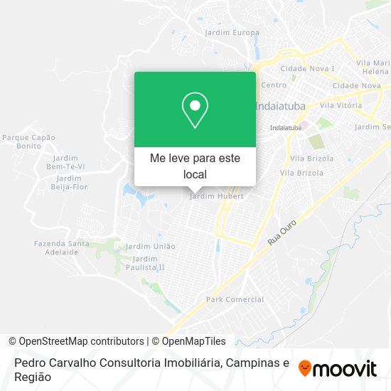 Pedro Carvalho Consultoria Imobiliária mapa