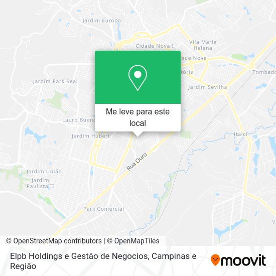 Elpb Holdings e Gestão de Negocios mapa