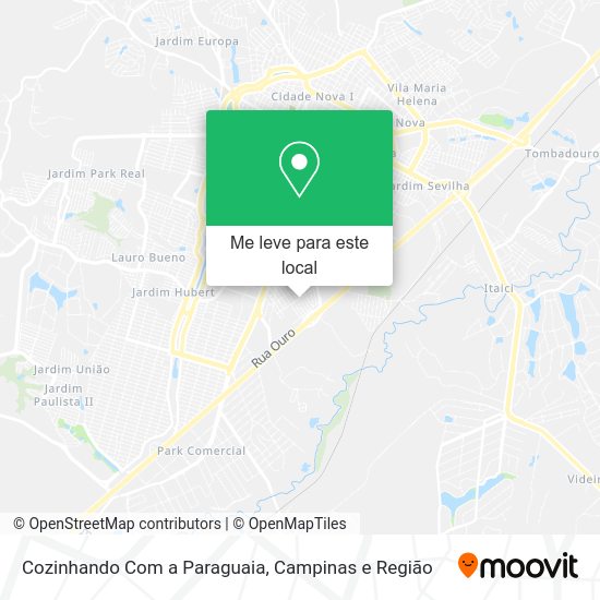 Cozinhando Com a Paraguaia mapa