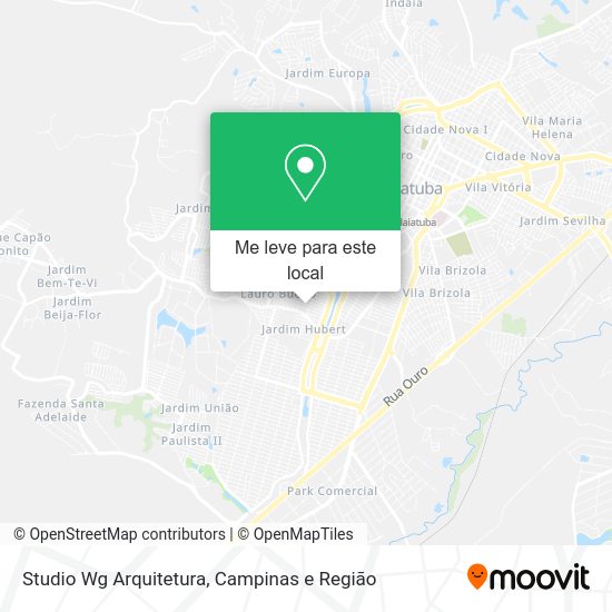 Studio Wg Arquitetura mapa