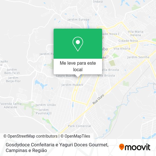 Gosdydoce Confeitaria e Yaguri Doces Gourmet mapa