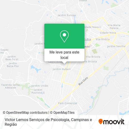 Victor Lemos Serviços de Psicologia mapa