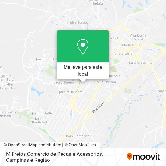 M Freios Comercio de Pecas e Acessórios mapa